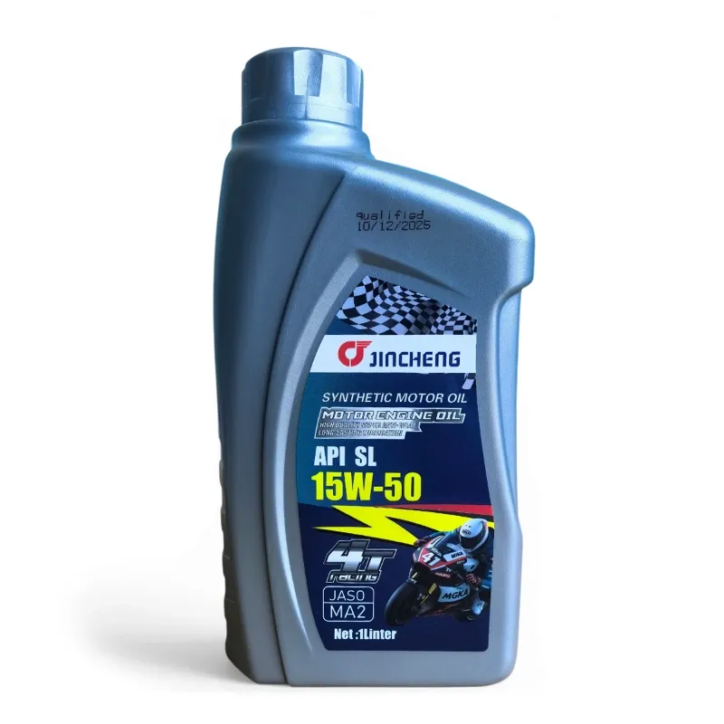 Aceite Sintético 15W-50 para motos 4T