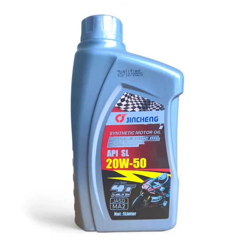 Aceite Sintético 20W-50 para motos 4T