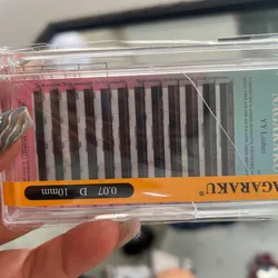 Pestañas pelo número 10 