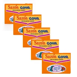 Sazón GOYA Culantro y Achiote (5 unidades)