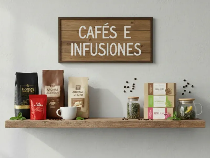 CAFÉS E INFUSIONES