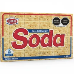 Caja de Galletas de SODA (5 paquetes)