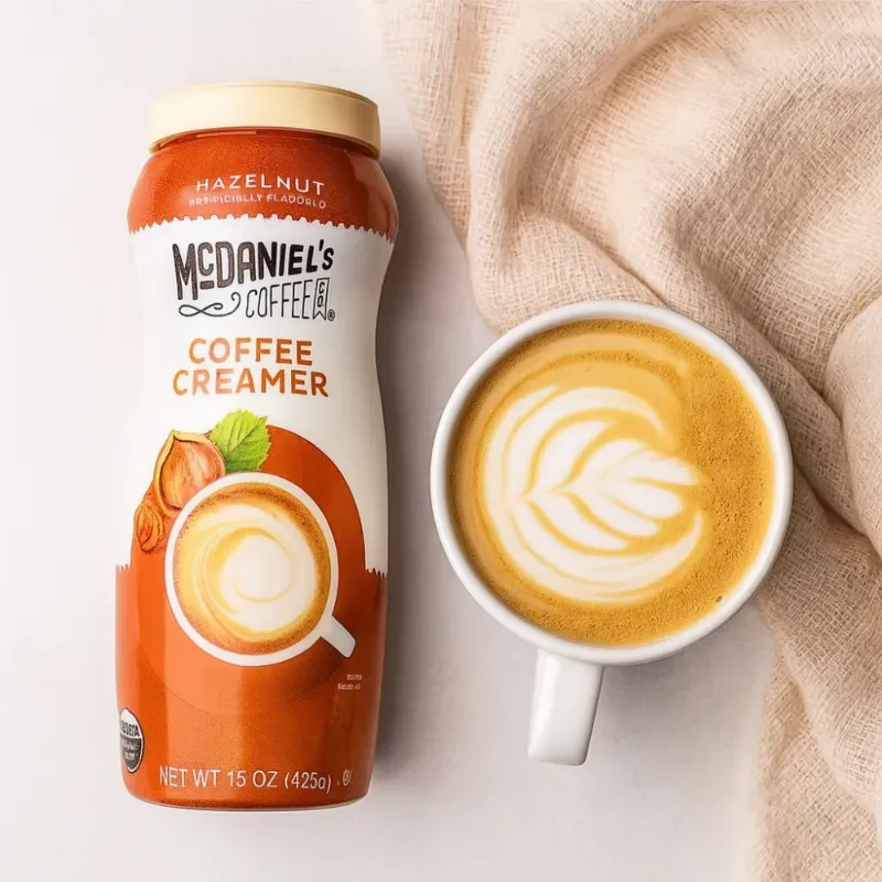 Coffee Creamer con sabor Avellana MC DANIEL'S COFFEE (425g)