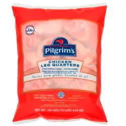 Paquete de Cuartos Traseros de Pollo [Muslos con Contramuslos] (4.54kg/10 Lb)