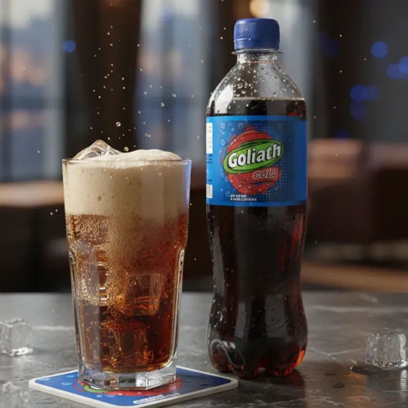 Refresco Gaseado de Cola GOLIATH (590mL)