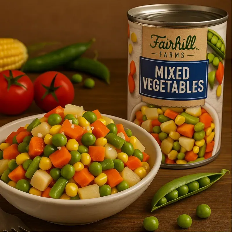 Vegetales Mixtos FAIRHILL FARMS 15 Oz (425g) 