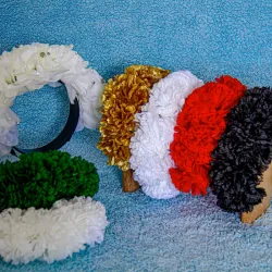 Diademas CLAVELES