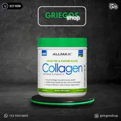 ALLMAX Collagen | Grass Fed + Pasture Raised | 44 Servicios