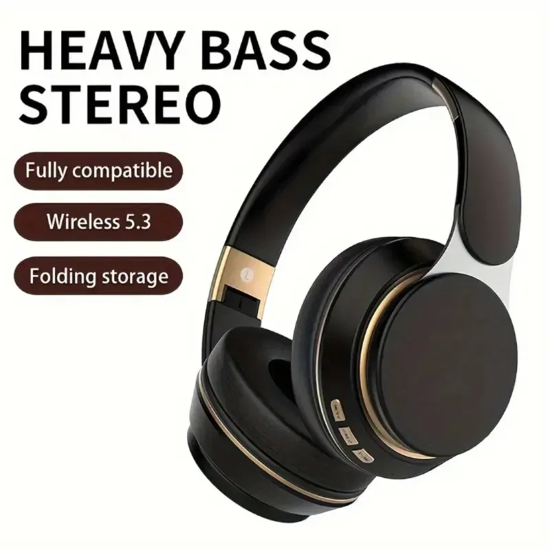 Audífonos de Cascos | Heavy Bass | Bluetooth + Cable 