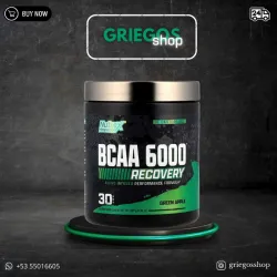 Nutrex Research BCAA 6000 | Green Apple | 30 Servicios