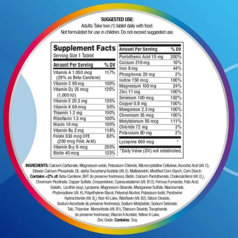 Centrum Men | 200caps | Multivitaminico/Multimineral 