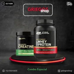 Combo Especial Optimum Nutrition | Creatina + Proteína 