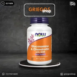 Glucosamine with Chondroitin | Now Food | 90caps