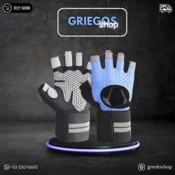 Guantillas de Levantamiento | Azul 