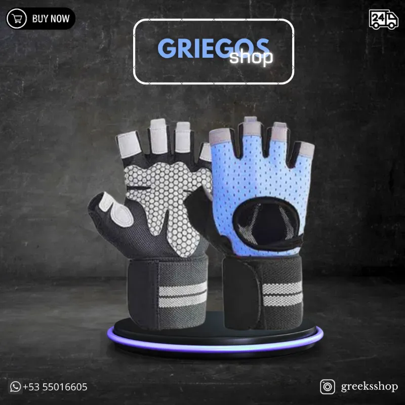 Guantillas de Levantamiento | Azul 