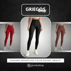 Leggings Deportivos | Color Entero 