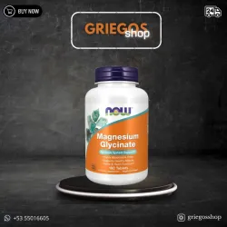 Magnesio de Glicinato | "NOW FOODS" | 180caps 