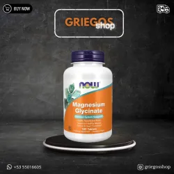 Magnesio de Glisinato | "NOW FOODS" | 180caps