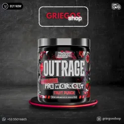 Outrage PRE-WORKOUT | "Nutrex" | 30 servicios 