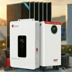 10KW 110/220V 15KWH 10 PANELES