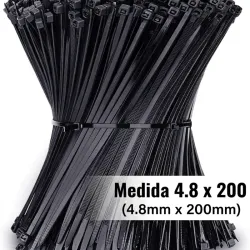 Bridas Plasticas 4.8mm x 200mm