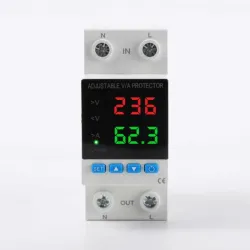 Proteccion digital Voltage y Corriente 220Vac