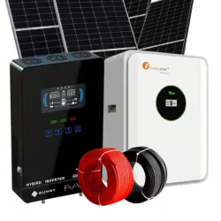 SISTEMA 4KW 110V 5.75KWH 4 PANELES