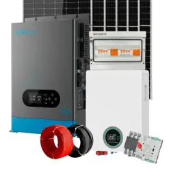 SISTEMA 6KW 10KWH 110/220V