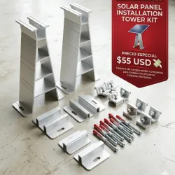 Torre de instalacion para panel solar
