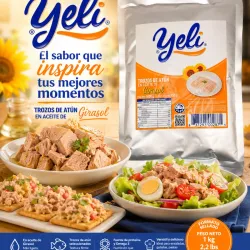 ATÚN EN TROZOS EN ACEITE VEGETAL
