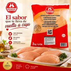 PECHUGA DE POLLO SIN PIEL Y SIN HUESO