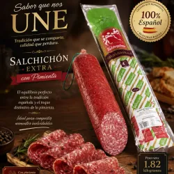 SALCHICHÓN EXTRA CON PIMIENTA