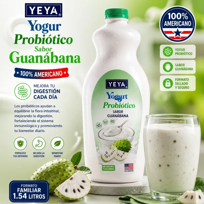 YOGURT PROBIÓTICO GUANÁBANA