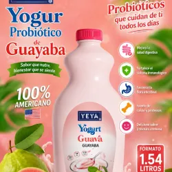 YOGURT PROBIÓTICO GUAYABA 