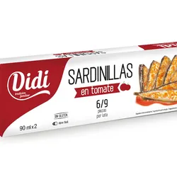 Sardinas en tomate(2x87g)