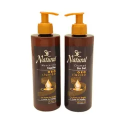 Set de shampoo y acondicionador Oro Líquido