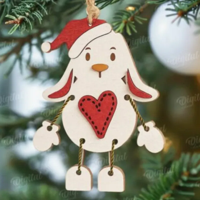 Adornos Navideños Articulados Personalizados