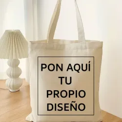 Bolsa Tote / Tote Bag – “Pon aquí tu propio diseño”