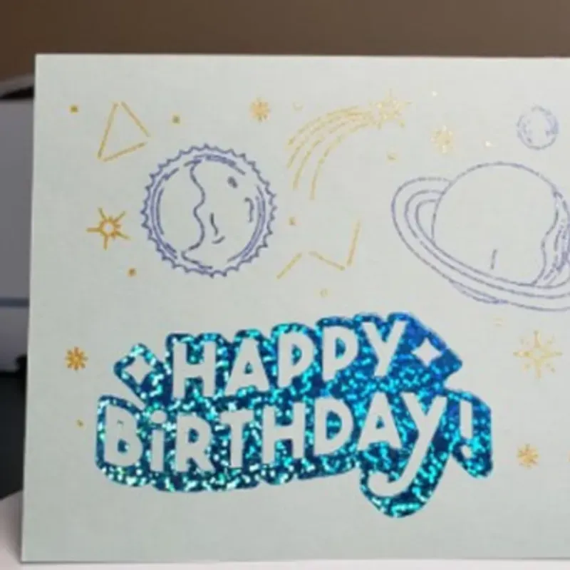 ✨ Trazo con Bolígrafo Glitter (Purpurina)