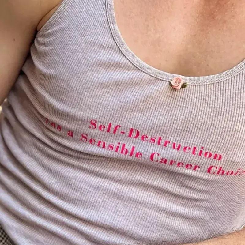 Camiseta Self Destruccion  as a sensible career choice