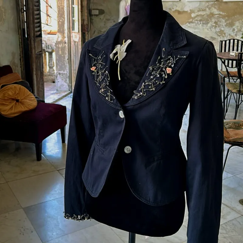 Chaqueta con espalda estilo Corset