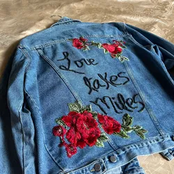 Chaqueta de Denim Love takes Miles