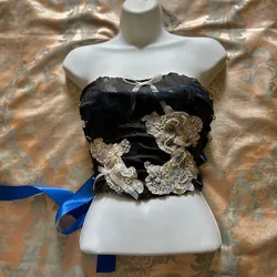 Corset de resina efecto mojado
