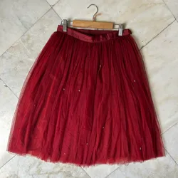 Saya de tull con destellos