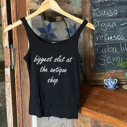 Top Slut at the antique shop