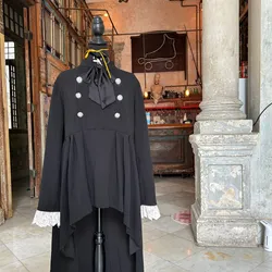 Vestido negro Dark Academia