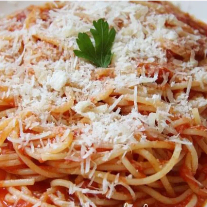 Espaguetis de Queso Gouda