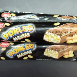 Porleo MaxBar Barra de chocolate 🍫 y mani 🥜
