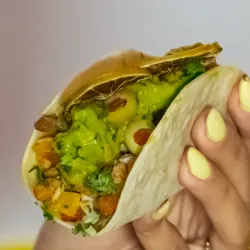 Tacon de cerdo agridulce