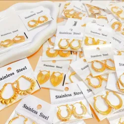 Argollas de acero inoxidable